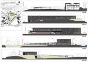 Le casino - Elevations