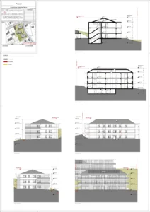 Praoulé - Elevations & Sections Bat C