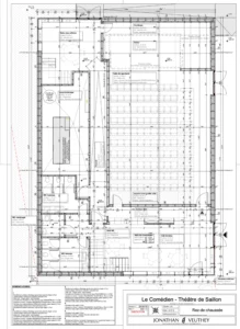 Le comedien - Ground floor plan