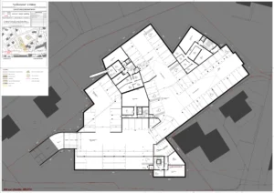 Le Domaine - Underground parking plan (previous application plan)