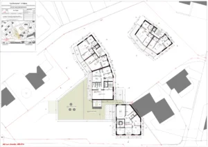 Le Domaine - First floor (previous application plan)