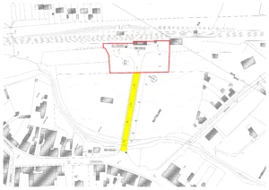 Railway station Dunleer - Site location