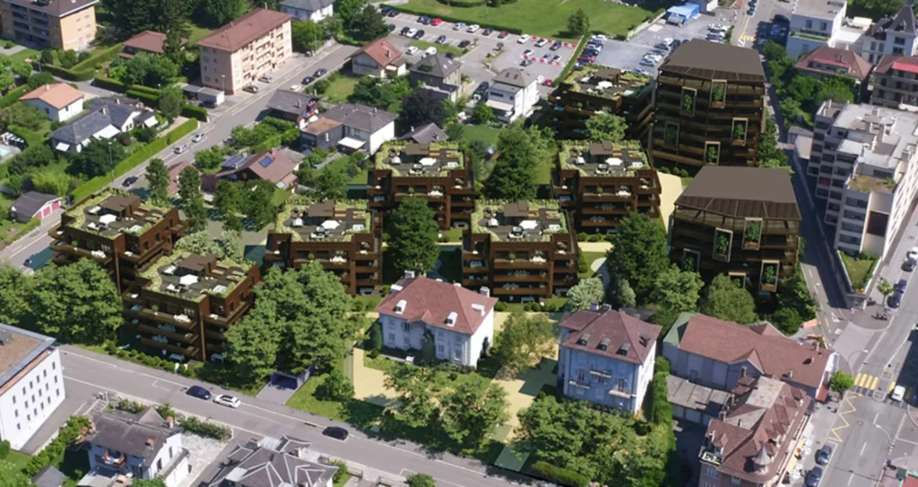 L'Esplanade Léonard - Drone view